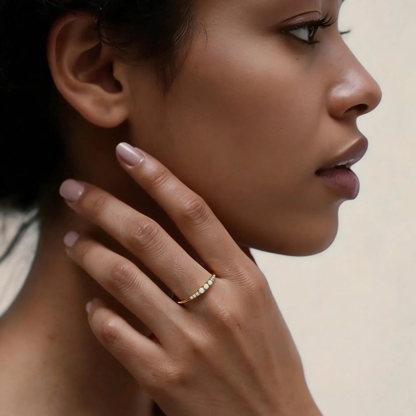 The Triple Opal Ring