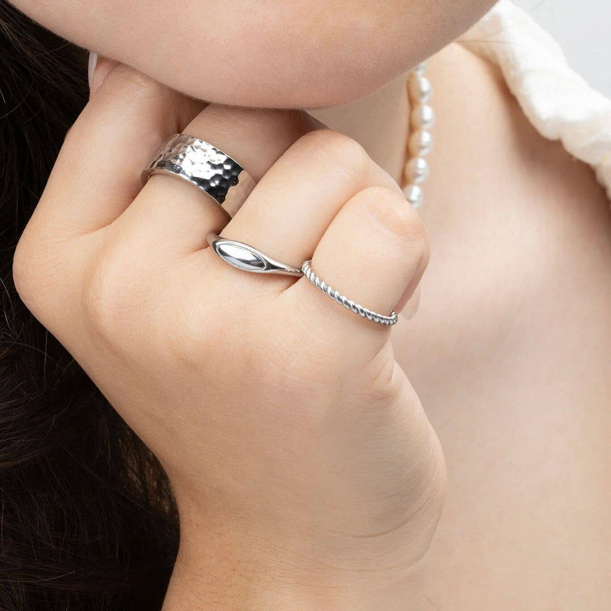 The Oval Stack Ring