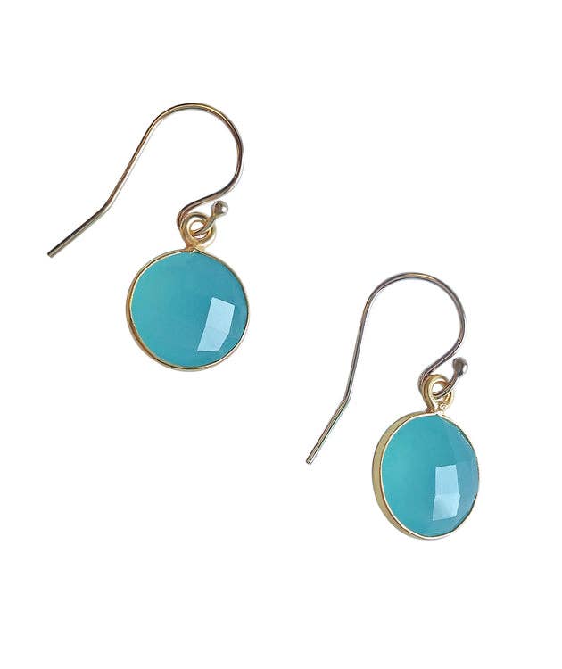 Sterling silver drop earrings