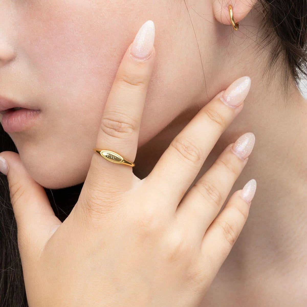 The Oval Stack Ring