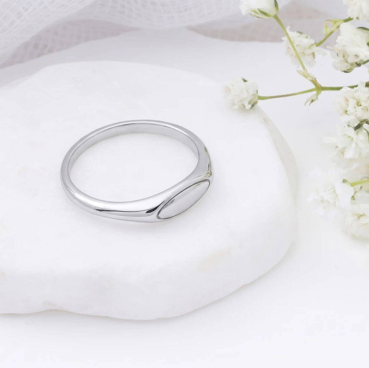 The Oval Stack Ring