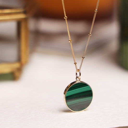 The Malachite Necklace (Satellite Chain)