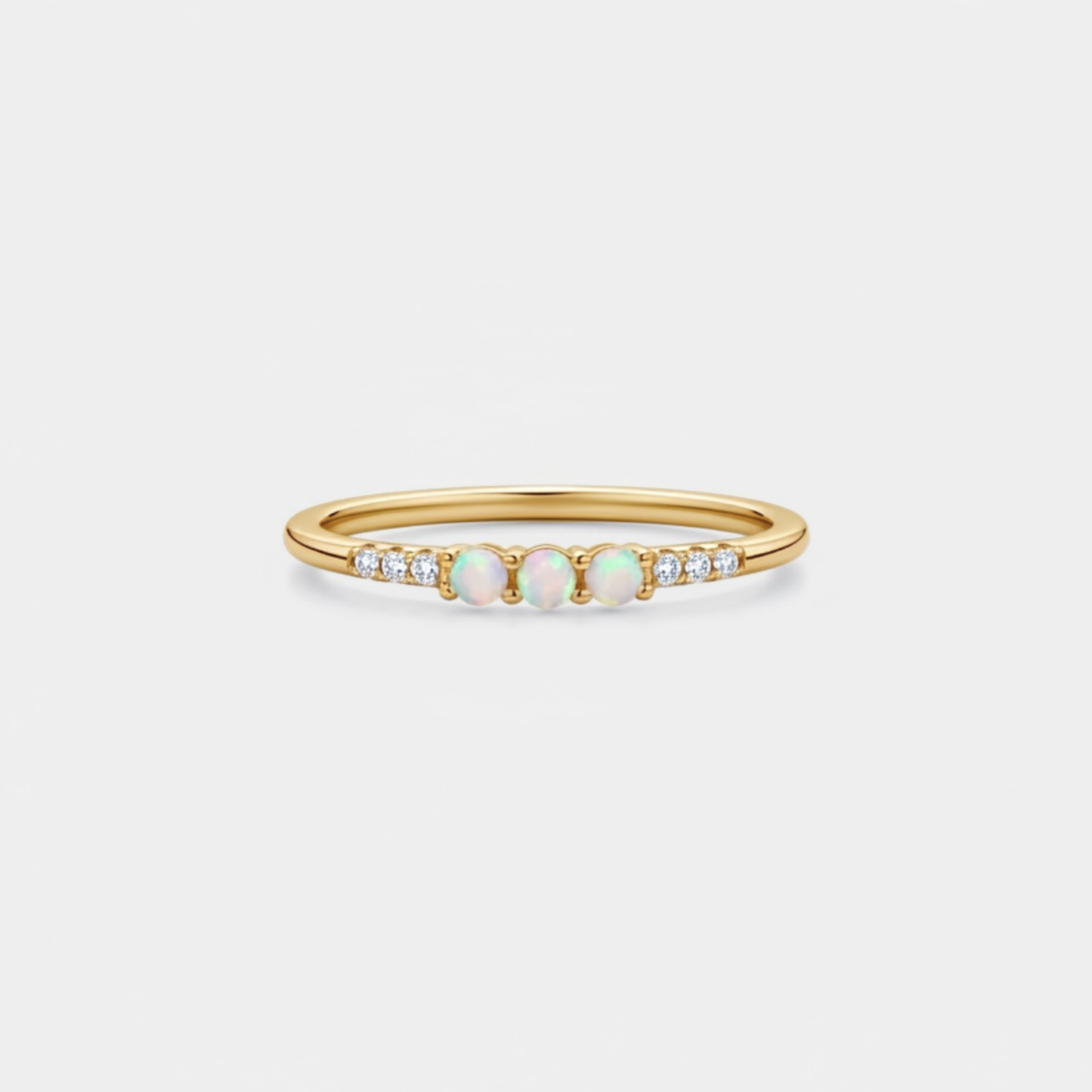 The Triple Opal Ring