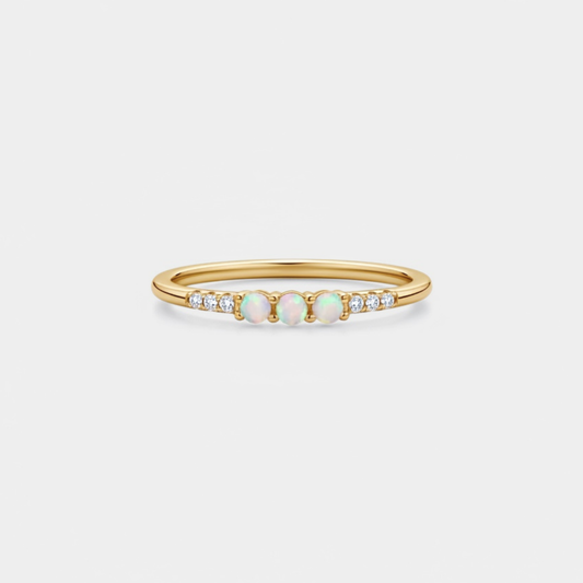 The Triple Opal Ring