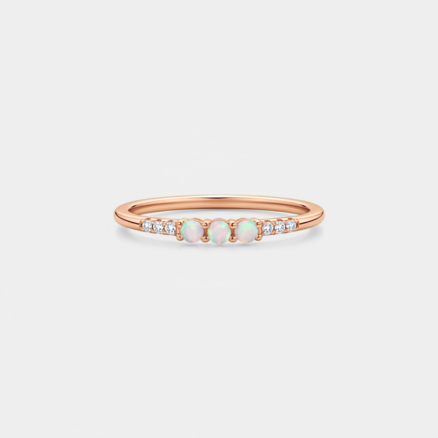 The Triple Opal Ring